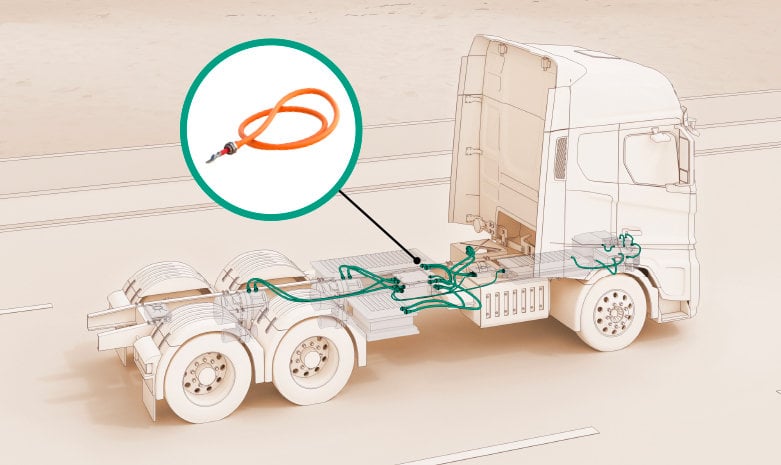 HUBER+SUHNER PRESENTS RADOX® EV-C SINGLE-CORE WITH FLEX CABLE